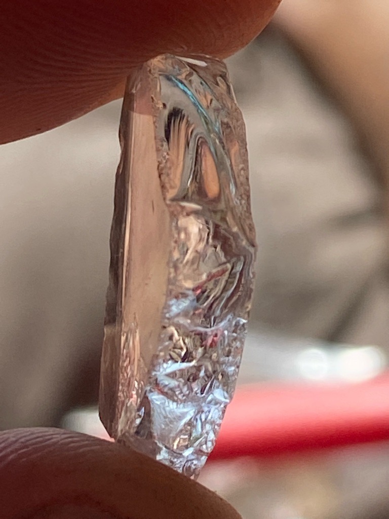 Natural (Rough Crystal / Fragment) - Uncut / Raw Irregular Elongated Fragment