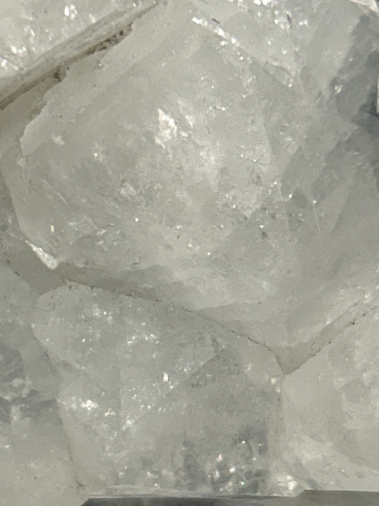 Natural rough mineral matrix, indeterminate diamond content based on visual texture - Rough crystal aggregate / Raw mineral form