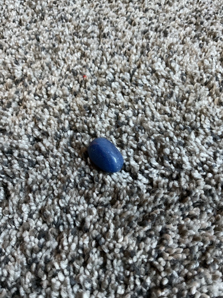 Non-Diamond / Simulated / Likely Jelly Bean - Oval Cabochon / Bean-shaped