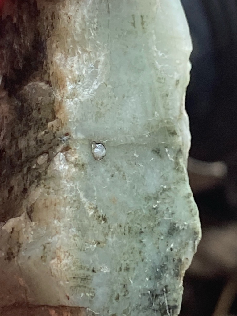 Natural (Rough Crystal embedded in Matrix) - Rough Octahedron / Irregular Crystal