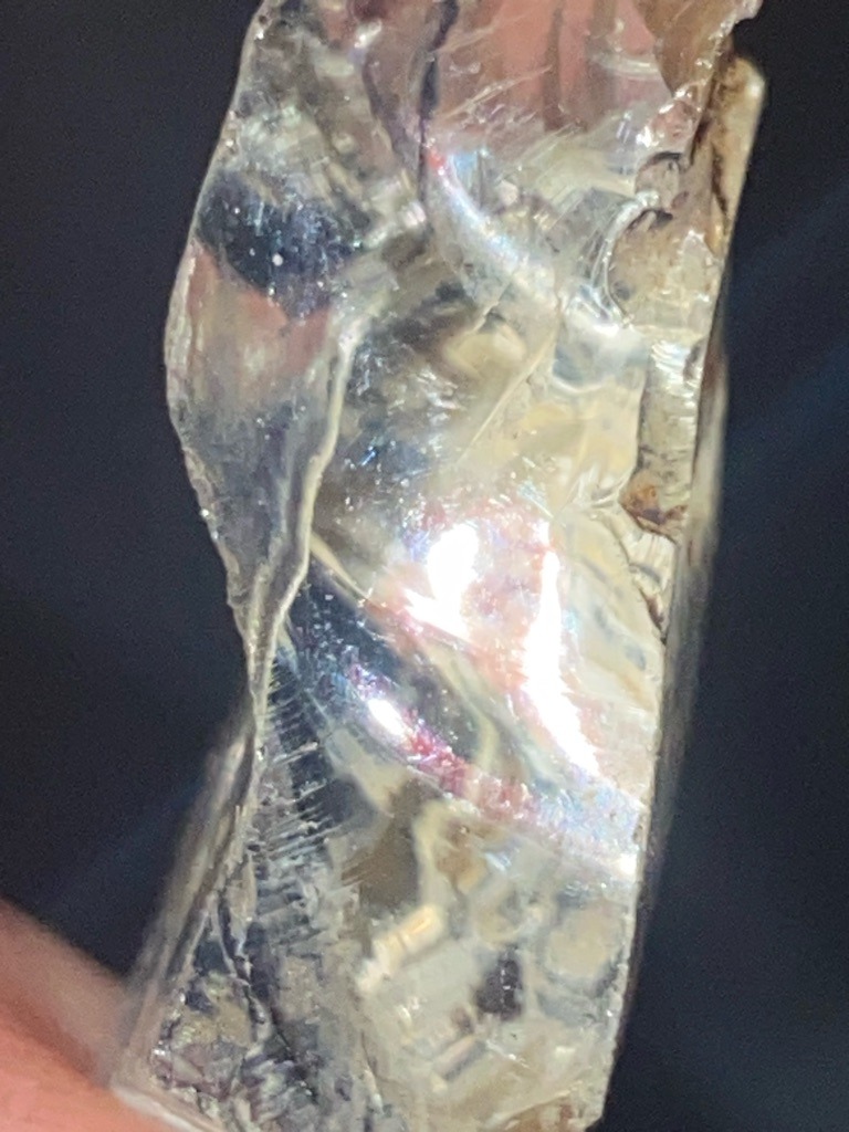 Natural rough crystal / Uncut diamond specimen - Raw crystal / Irregular octahedral or distorted form