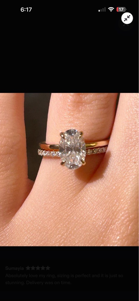Natural or Lab-Grown Diamond - Oval Brilliant