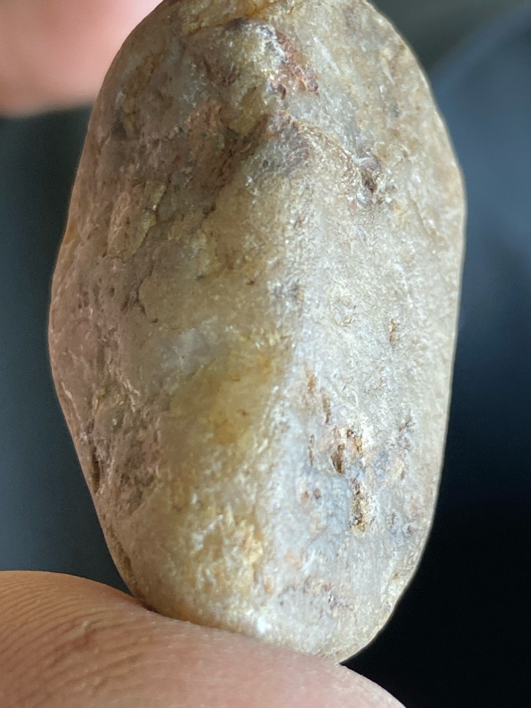Natural rough diamond crystal - Rough / Uncut crystal pebble form with rounded natural faces