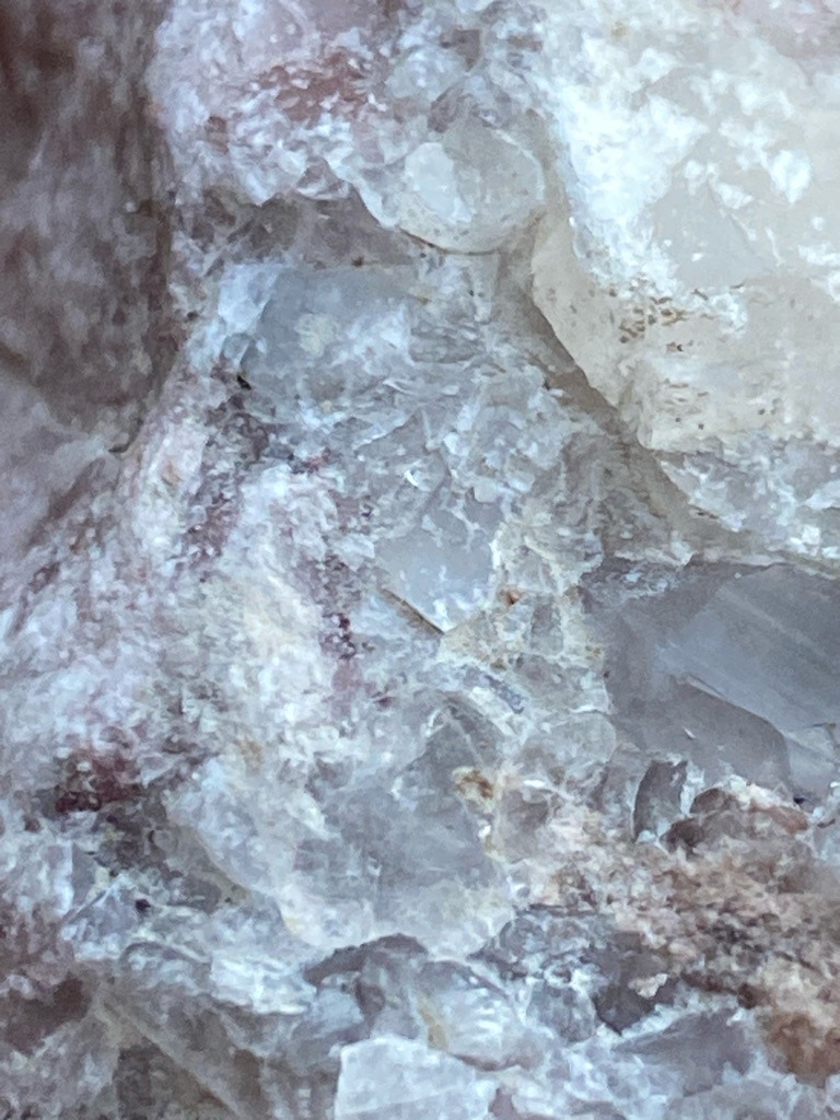 Natural rough mineral matrix, not a polished diamond crystal or gemstone - Irregular crystalline formation