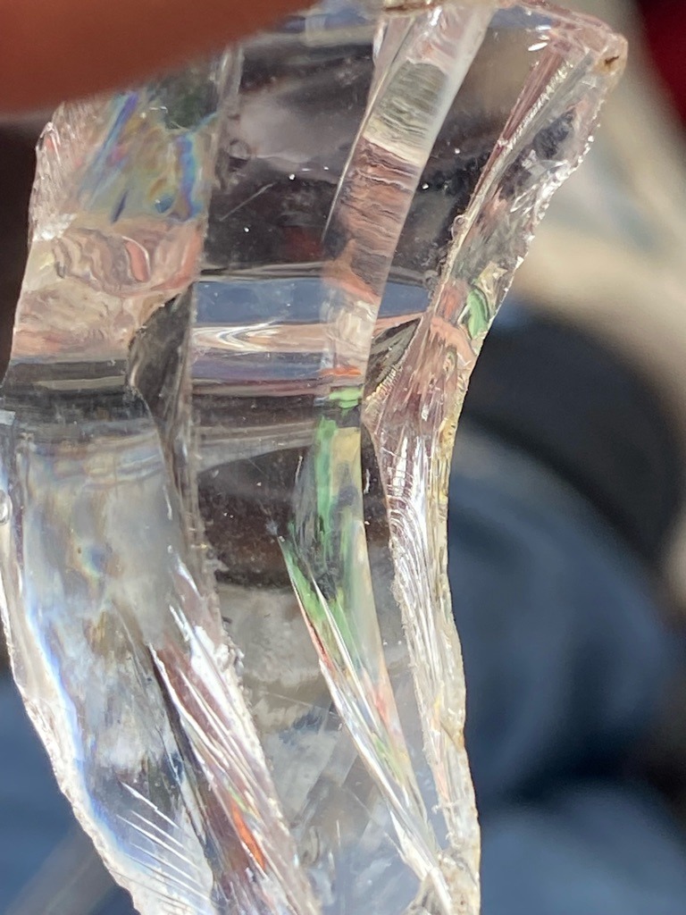 Non-diamond (Glass/Quartz) - Rough / Uncut (Fragment)