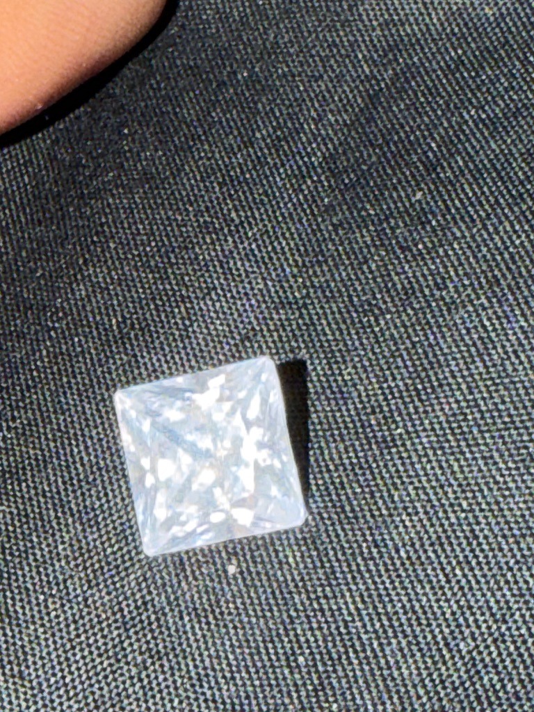 Natural Diamond - Princess Cut