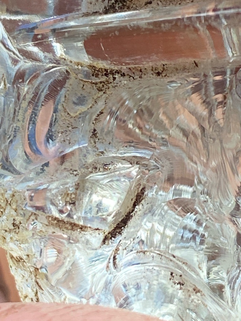 Rough Quartz Crystal / Slag Glass (Not a Diamond) - Uncut Raw Mineral Specimen / Conchoidal Fractured Glass
