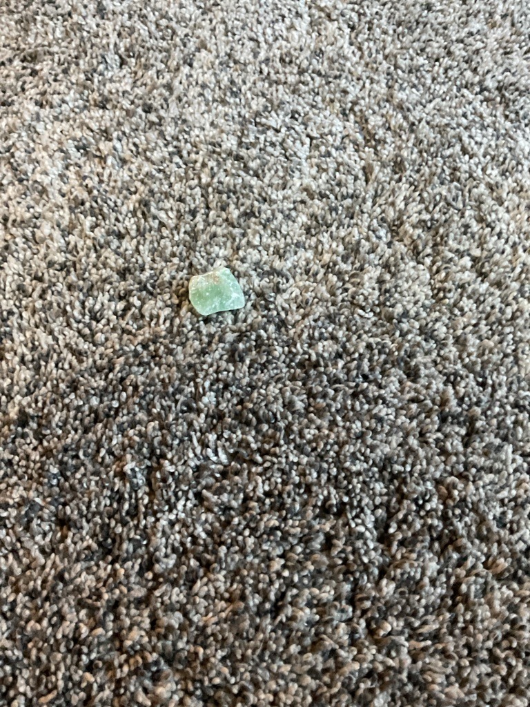 Non-diamond (Likely Fluorite or Aventurine Quartz) - Rough / Uncut / Natural Tumbled