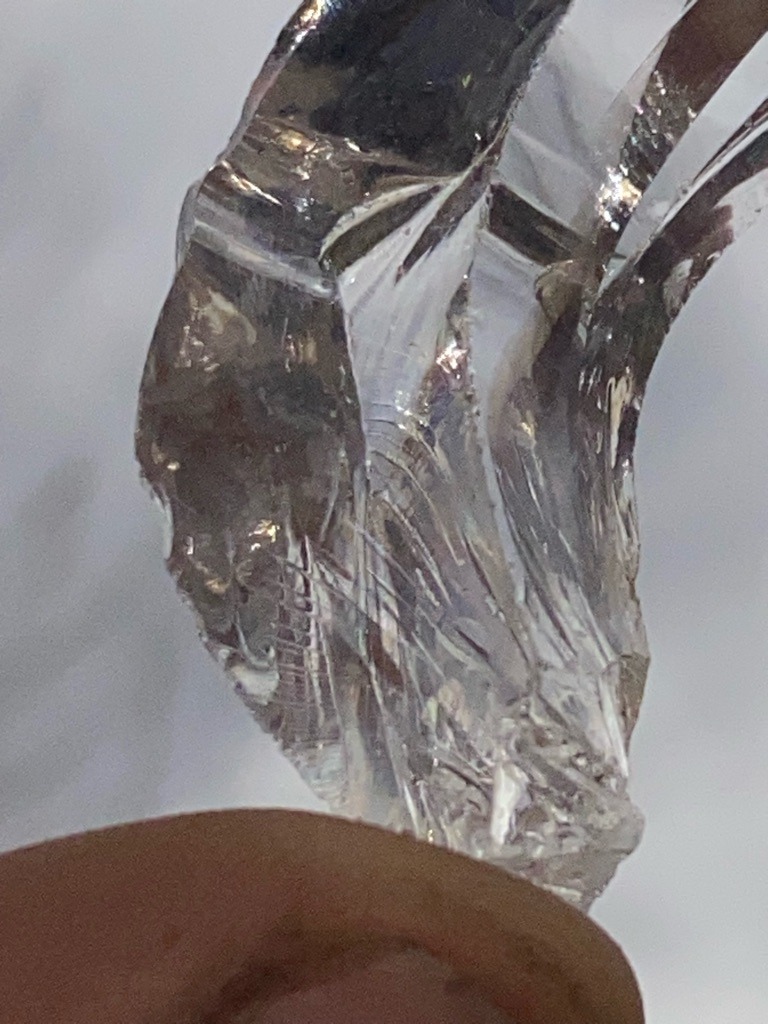 Natural Raw Diamond Crystal / Industrial Grade Diamond Rough - Uncut / Rough (Natural octahedral distortion or macle fragment)