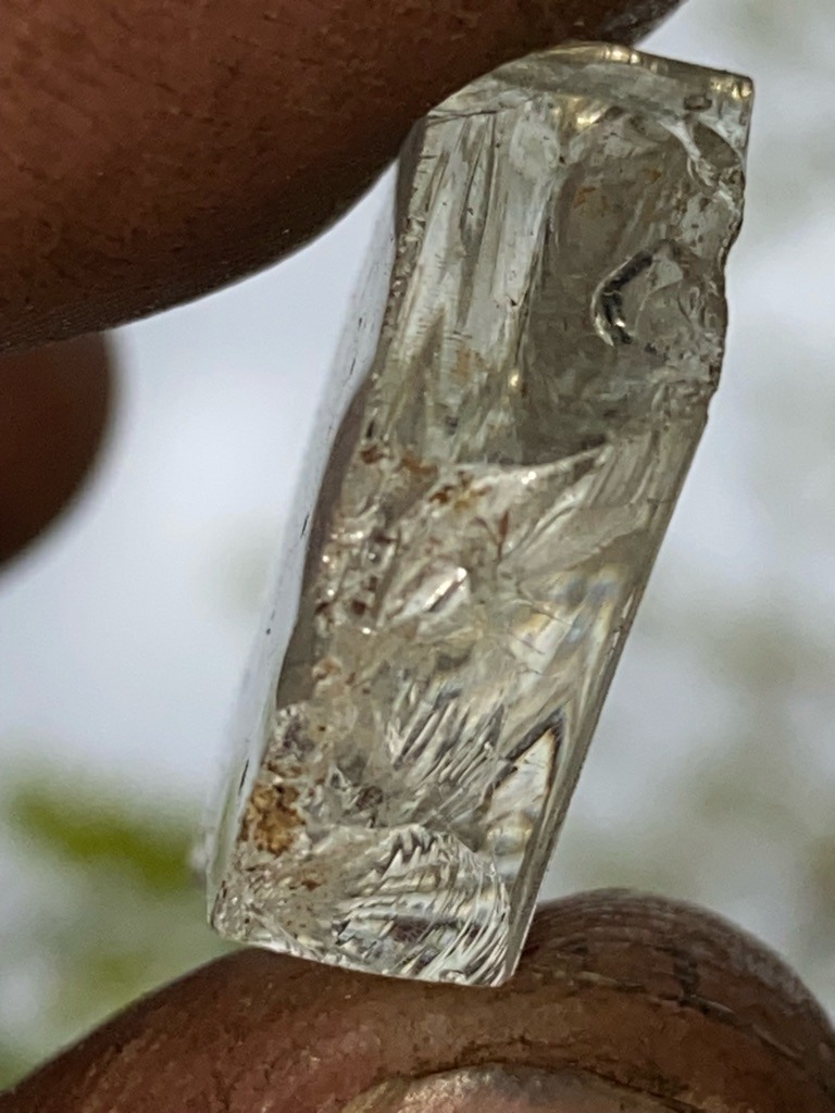 Natural Rough Macle/Elongated Crystal (Low Quality) - Rough / Uncut Elongated Form