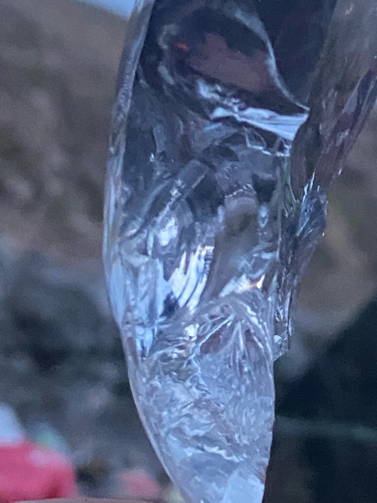Indeterminate - Likely non-gemstone material (Glass, Slag, or Quatz) - Rough / Uncut (Amorphous shard)