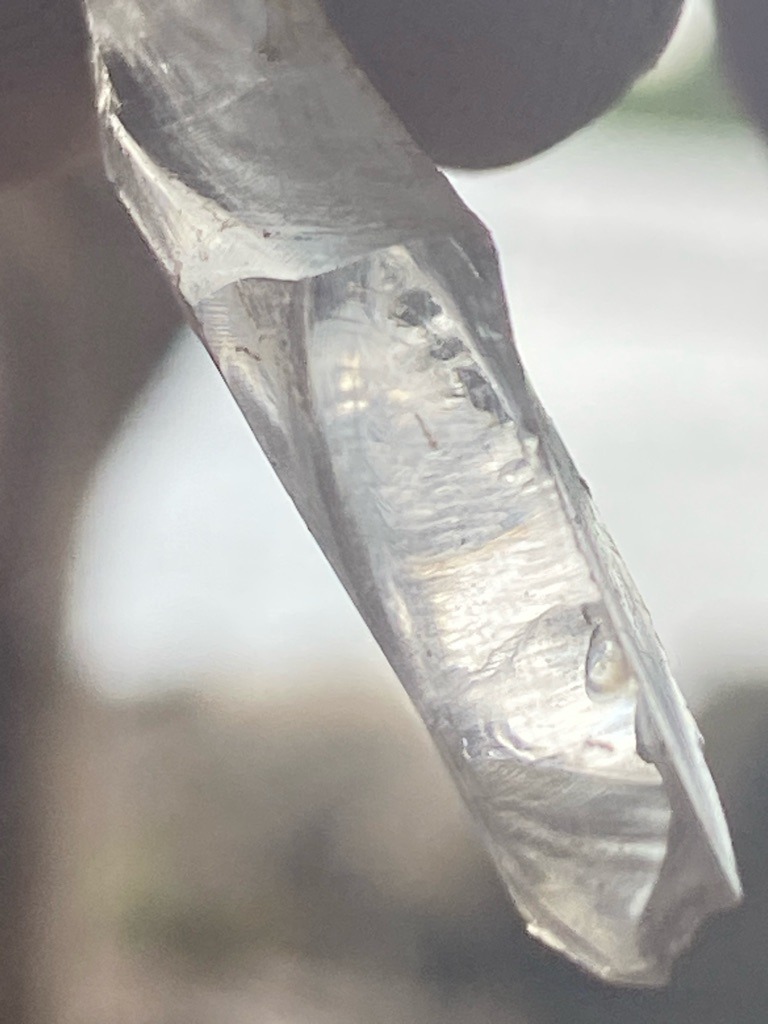 Natural rough diamond specimen - Rough crystal shard / Untutored