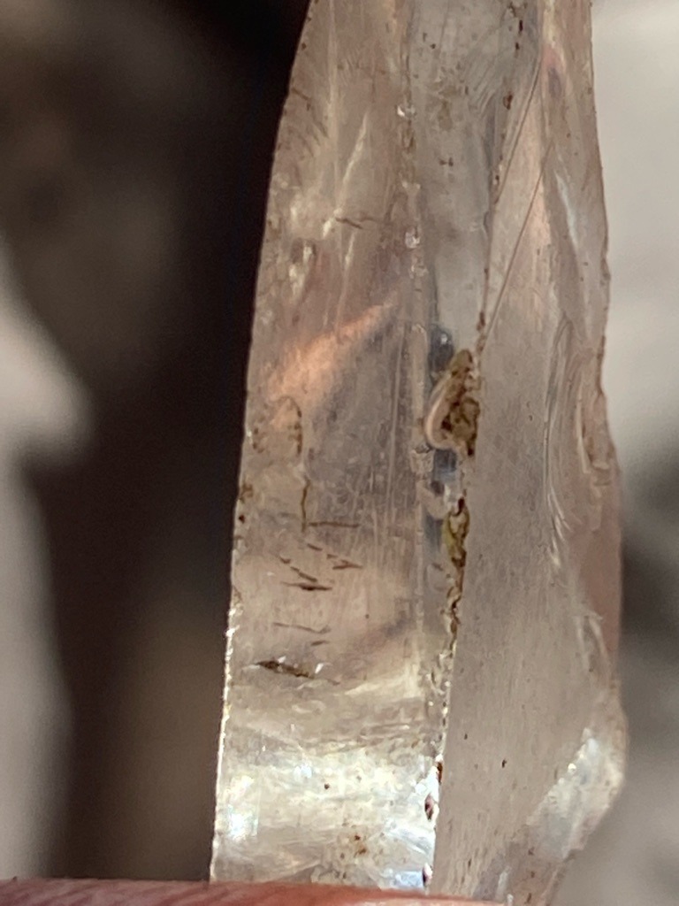 Natural rough diamond specimen - Uncut crystal / irregular rough shape