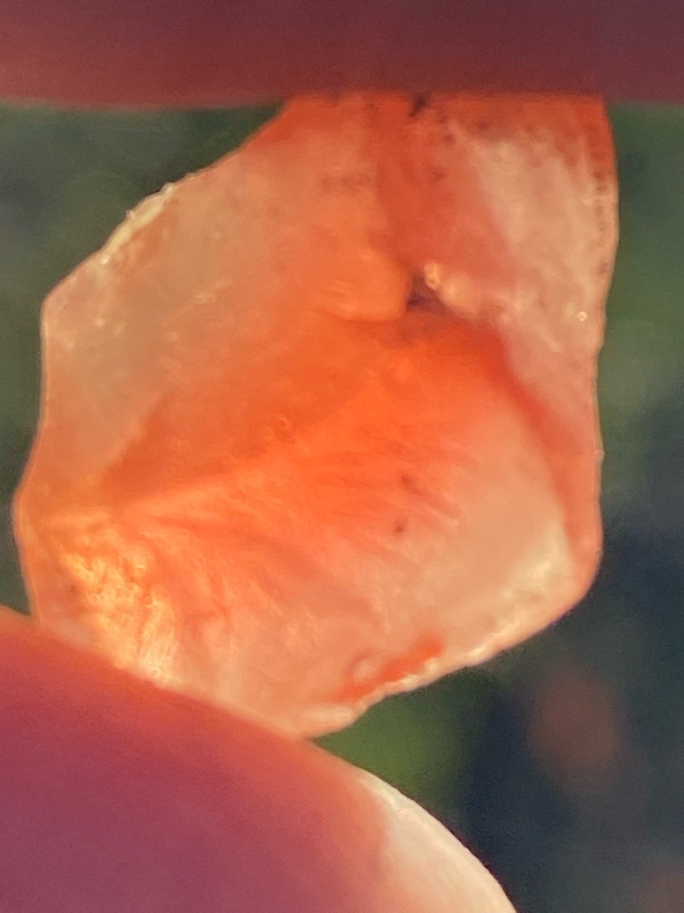 Natural Fancy Colored Diamond (Orange to Brownish-Orange) - Rough / Uncut / Irregular Crystal