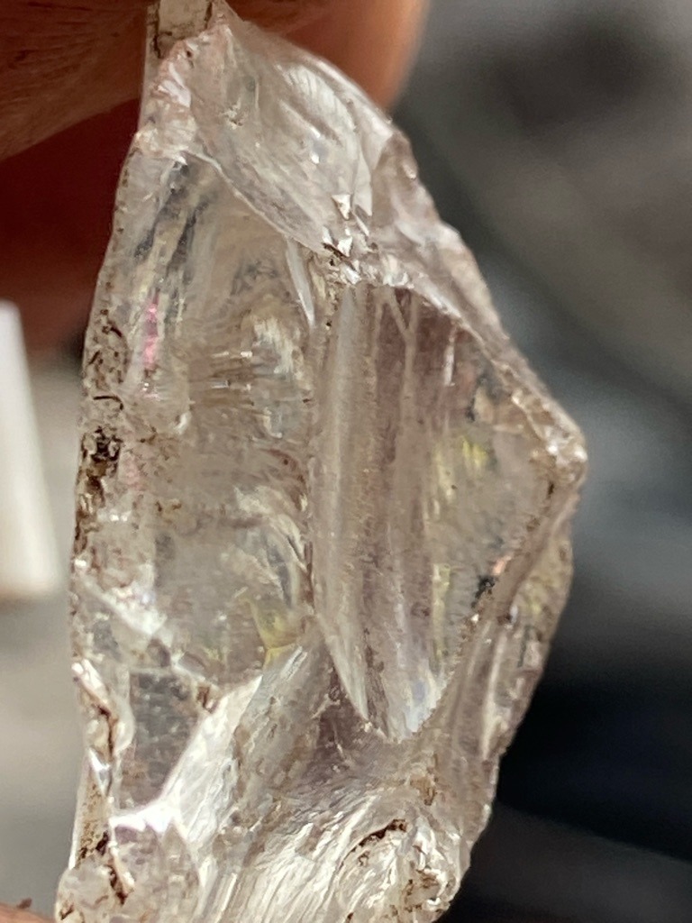 Natural rough diamond crystal - Uncut raw octahedral/irregular crystal form