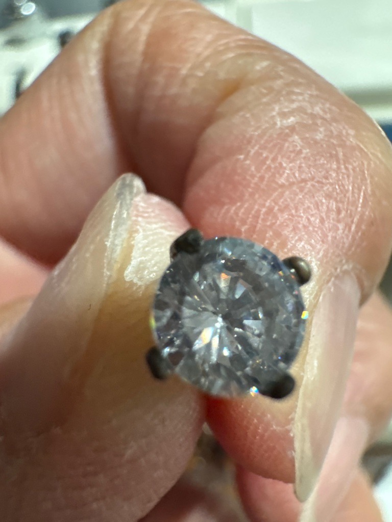 Cubic Zirconia / Simulated Diamond - Round Brilliant