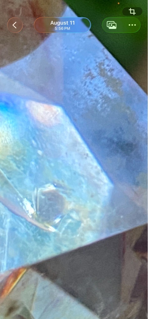 Natural diamond (rough crystal form) - Rough octahedron / Natural crystal morphology
