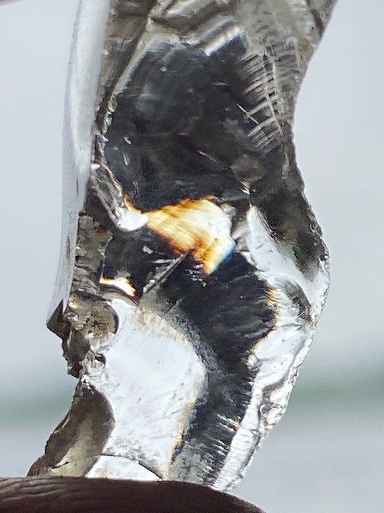 Rough diamond crystal, likely natural uncut diamond specimen - Uncut octahedral or irregular crystalline rough form