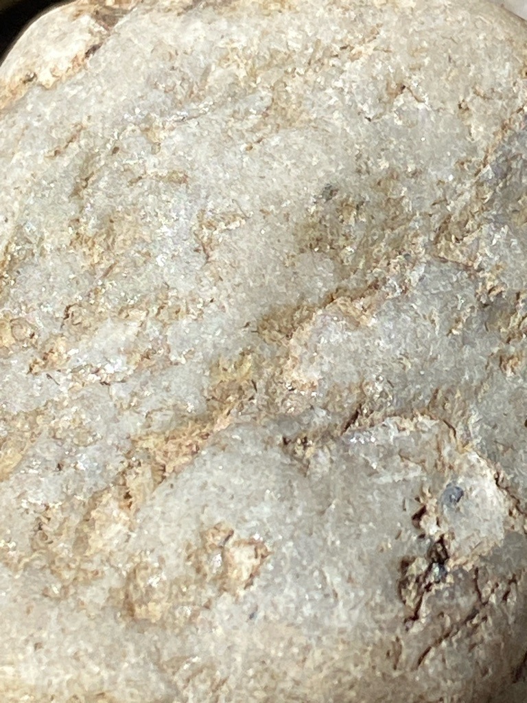 Not a diamond (appears to be a rough mineral rock, possibly quartzite or quartz matrix) - Uncut / Raw Mineral Specimen