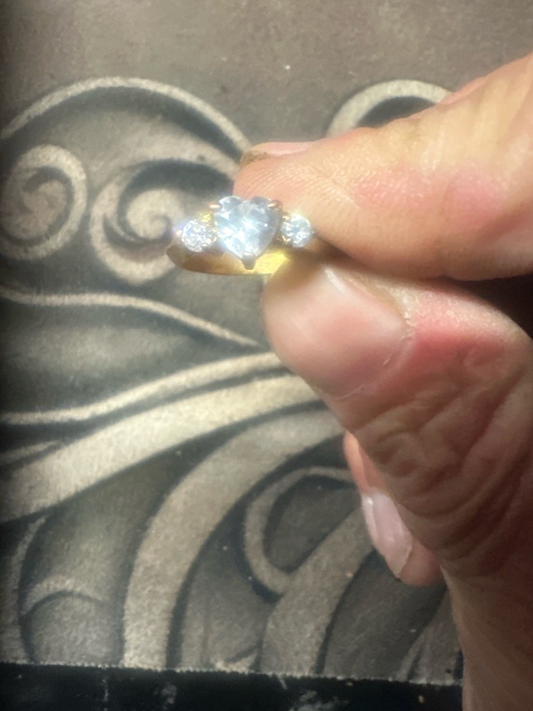 Natural diamond - Heart