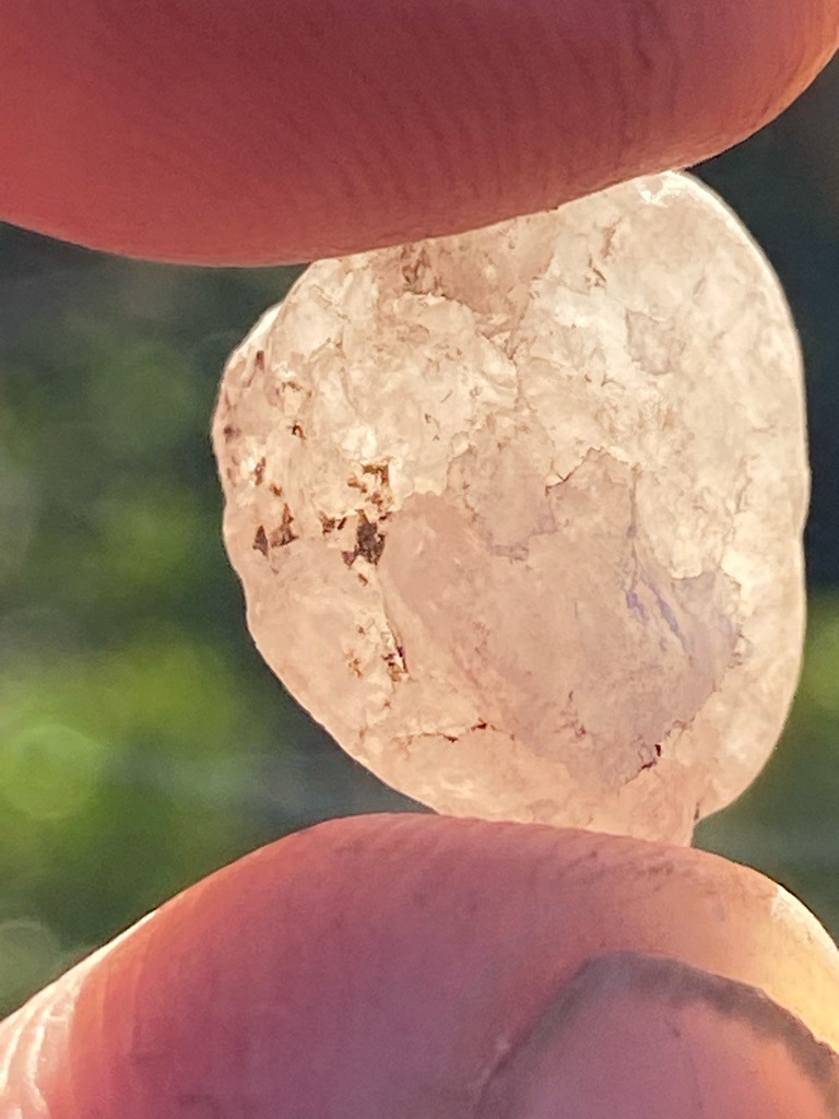 Natural diamond crystal (rough) - Rough / Uncut irregular shape