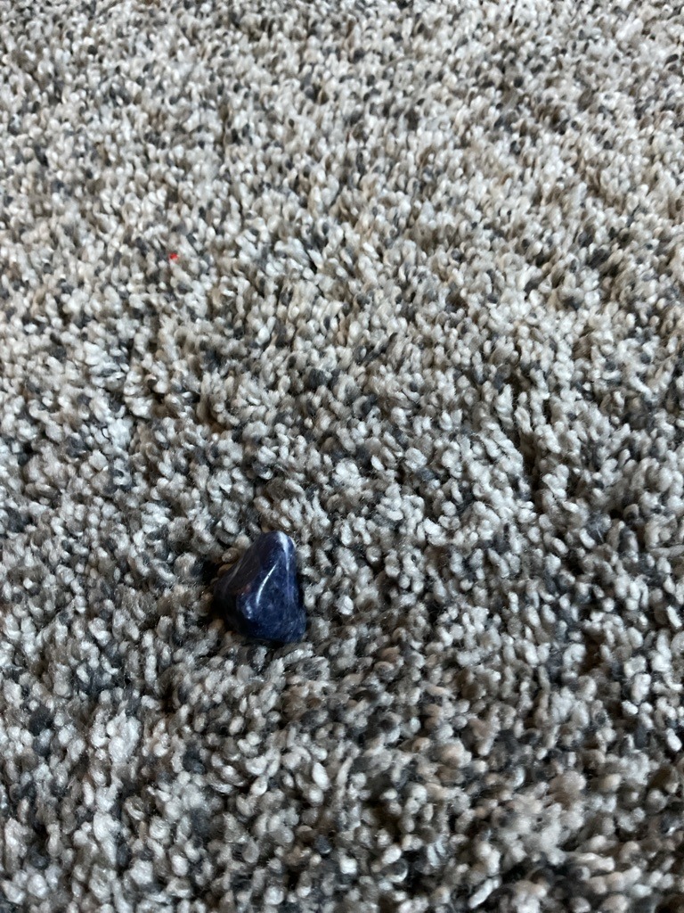 Non-diamond mineral (Sodalite or Dumortierite) - Rough/Tumbled