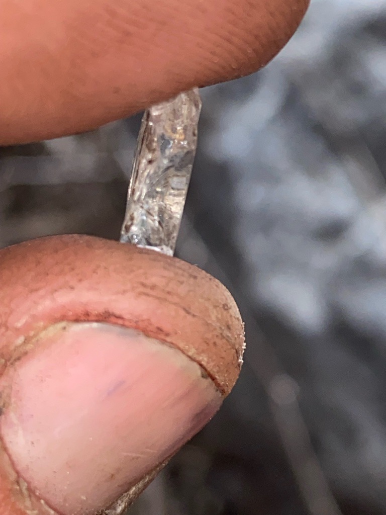 Natural Rough Crystal Segment - Uncut / Roughly Crystalline