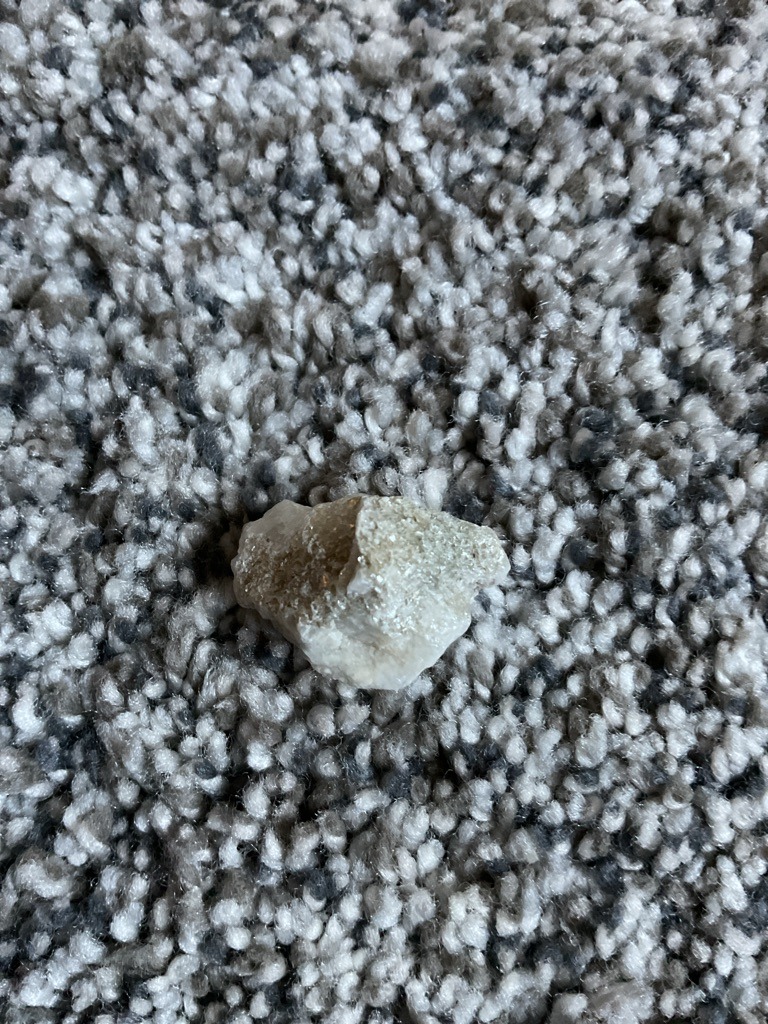 Non-diamond (likely Quartz, Calcite, or common mineral) - Rough/Uncut (Amorphous/Irregular)