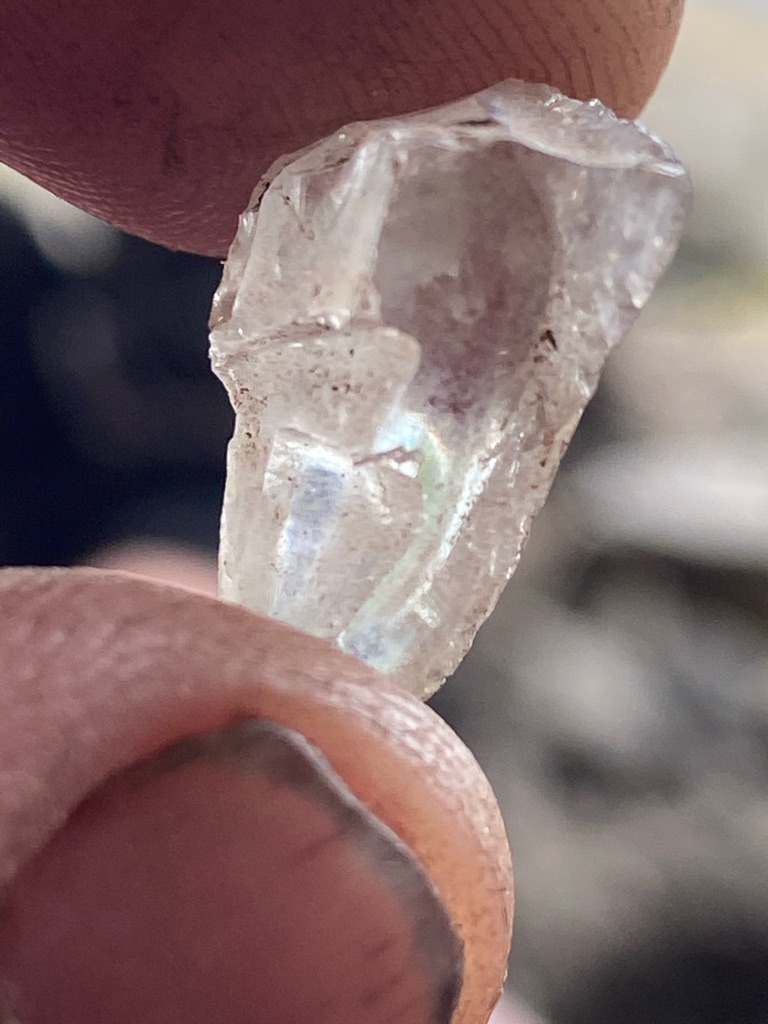 Natural (Rough Crystal) - Uncut Rough / Irregular Octahedral Fragment