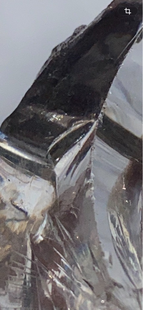 Likely Quartz or Glass Simulant - Rough/Broken Fragment