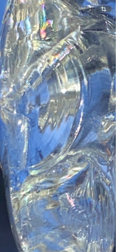 Likely Quartz or Cubic Zirconia (Simulant) - Indeterminate/Rough Cut Irregular