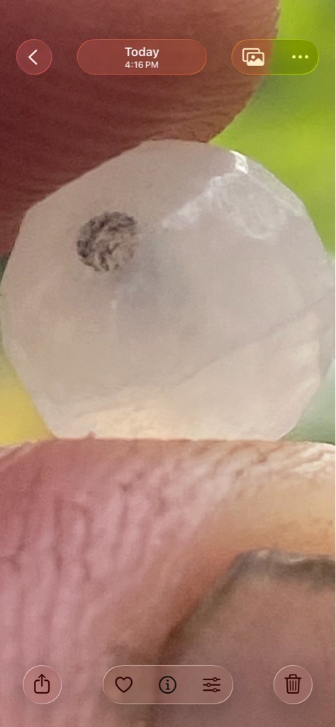 Natural (Rough or heavily included diamond crystal) - Irregular / Raw Crystal / Dodecahedron-like