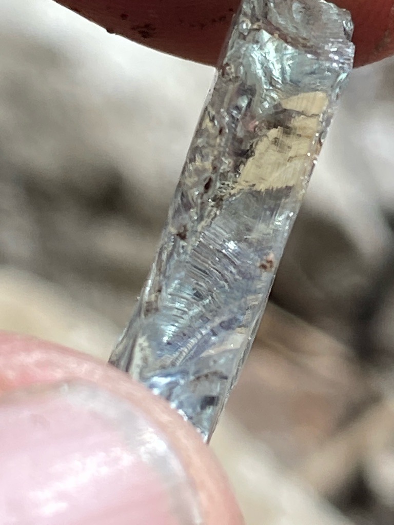 Natural (Rough Crystal) - Rough Elongated Octahedron / Crystal Fragment