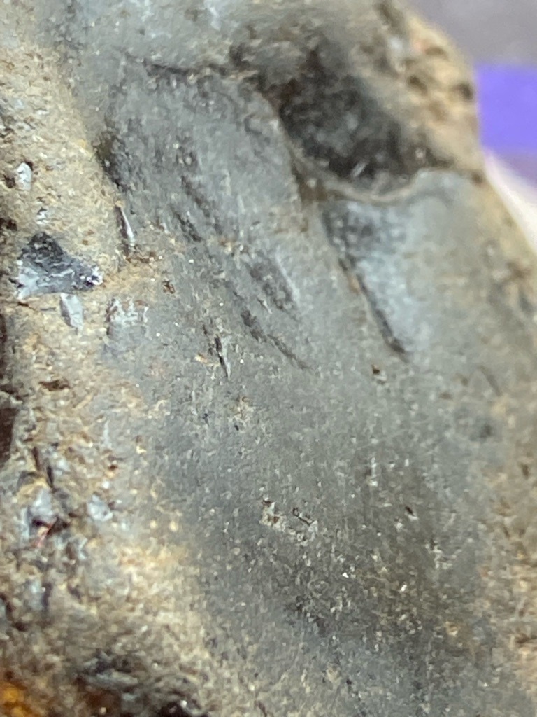 Natural rough diamond matrix or host rock containing micro-diamonds - Rough crystal / Irregular aggregate
