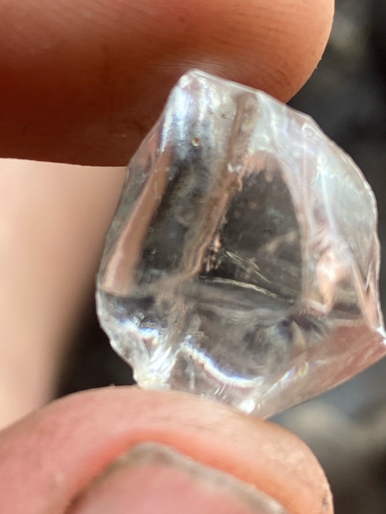 Natural rough diamond - Uncut octahedral rough