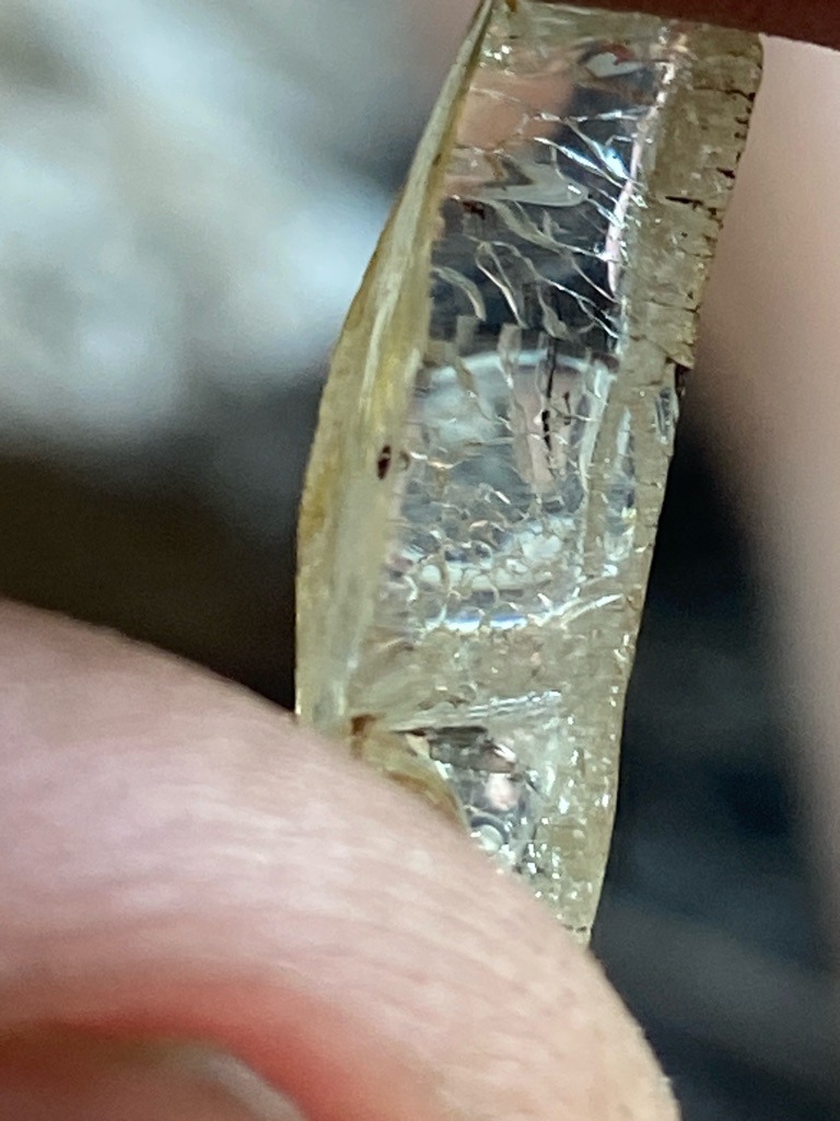 Natural Diamond (Industrial Grade / Raw Bort or heavily included specimen) - Irregular / Rough Crystal Fragment