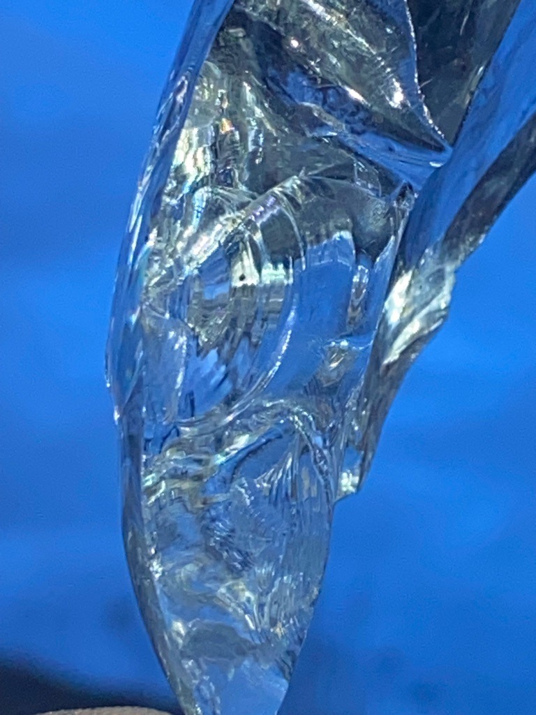 Likely Non-Diamond (Glass or Slag) - Rough / Irregular / Amorphous
