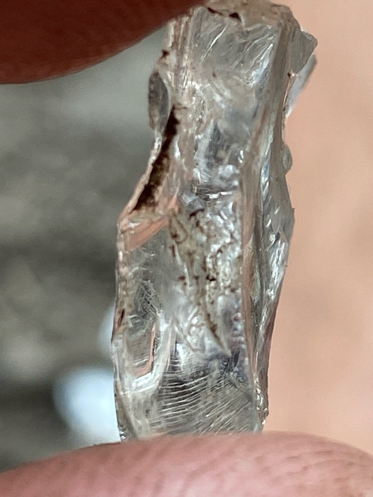 Natural (Rough Crystal) - Uncut / Raw Octahedral Fragment