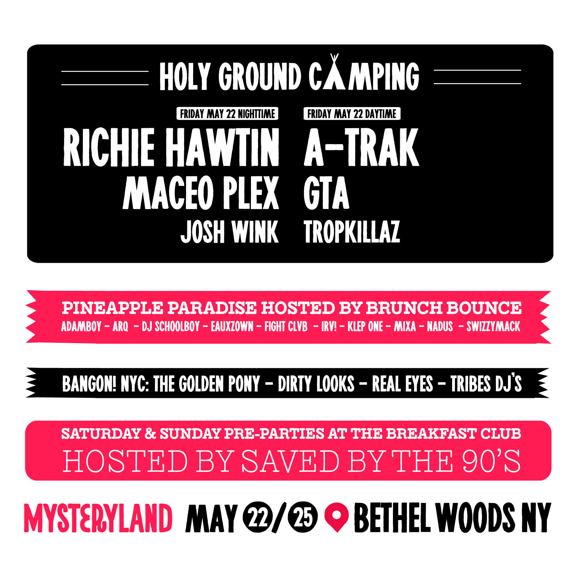 mysteryland 2015 holygrounds lineup