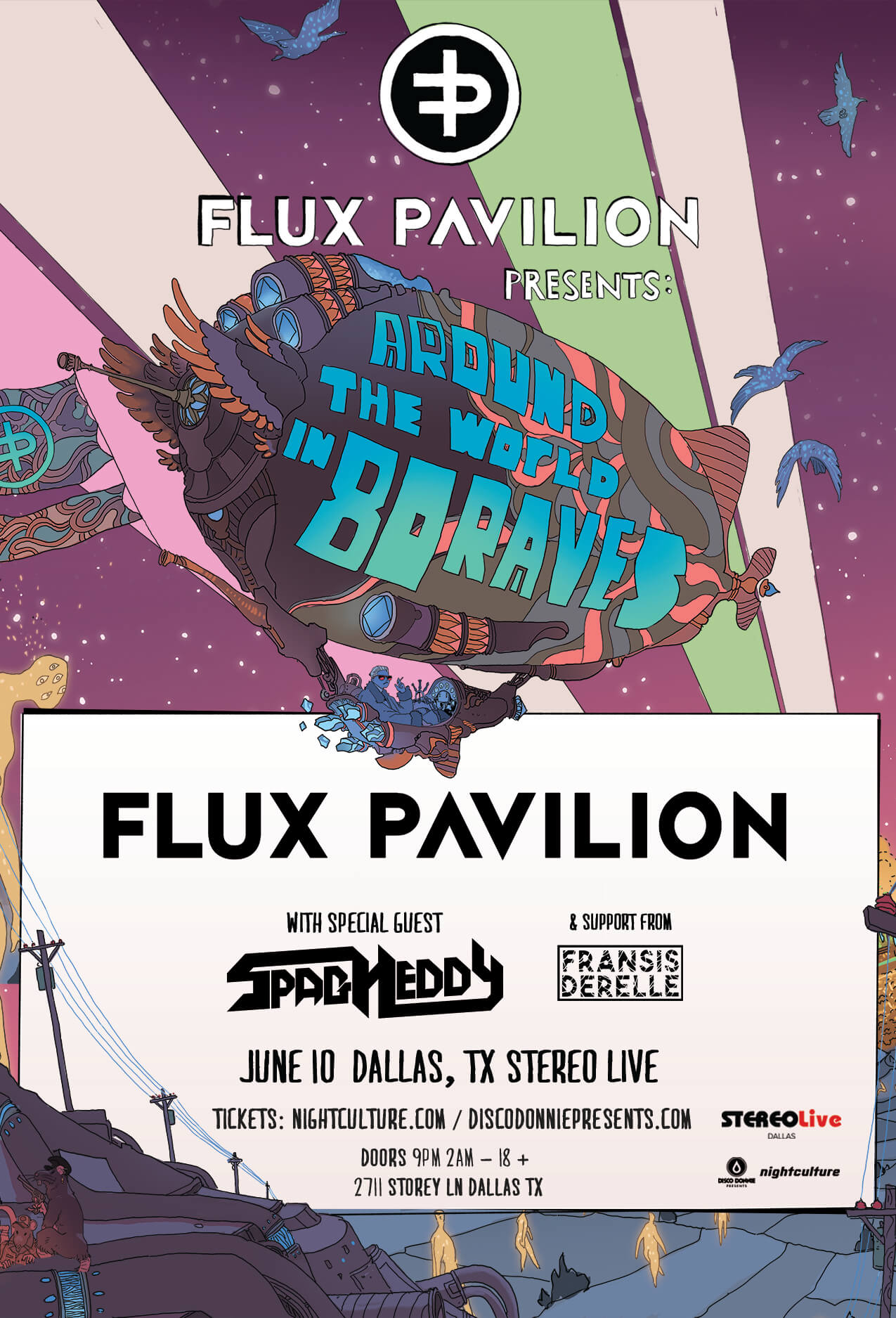 flux pavilion tour texas