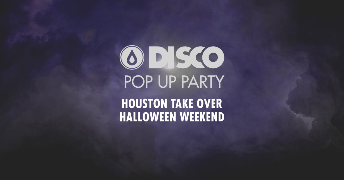 disco pop up party in houston