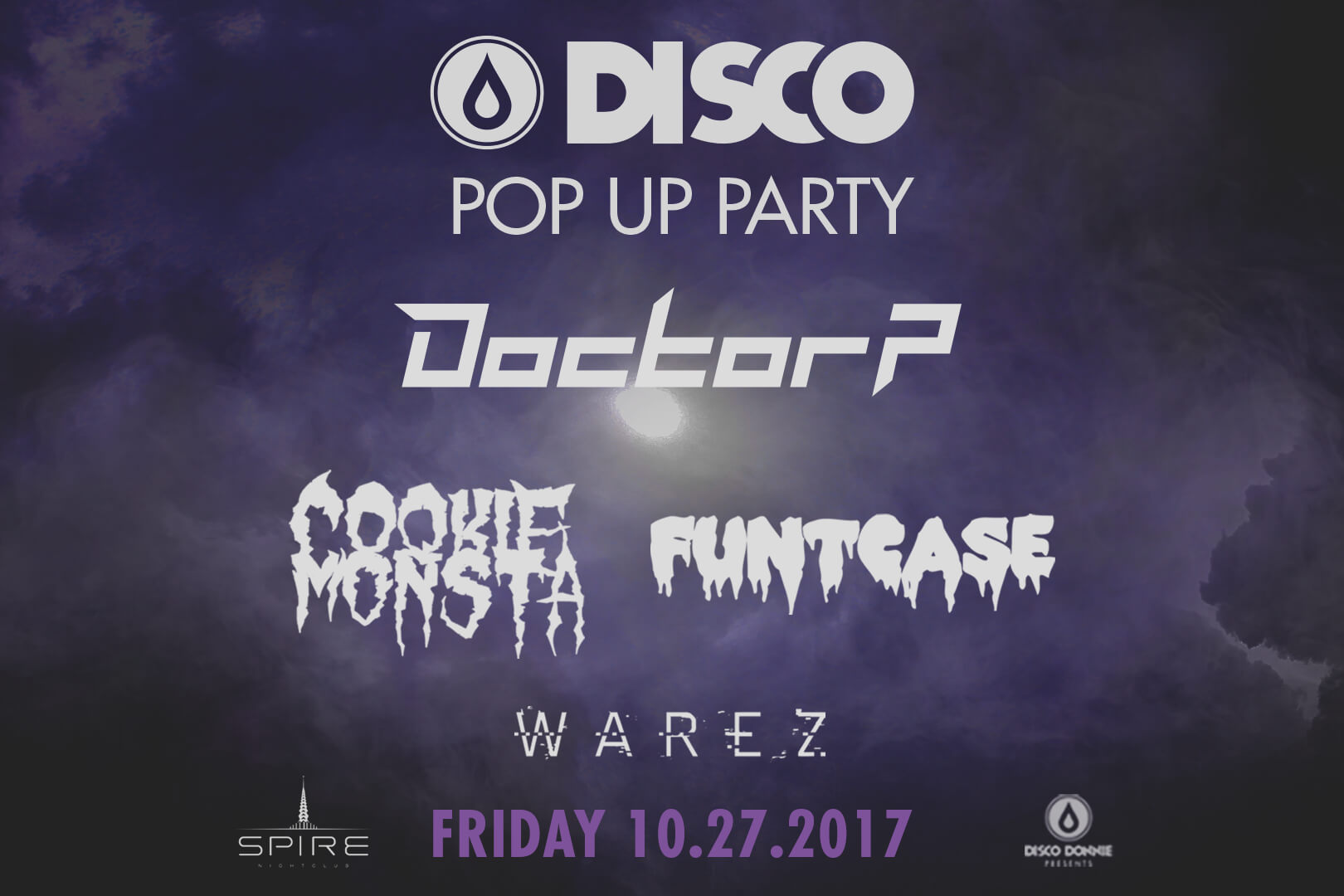 circus records disco donnie pop up party