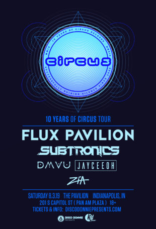 flux pavilion tour 2018