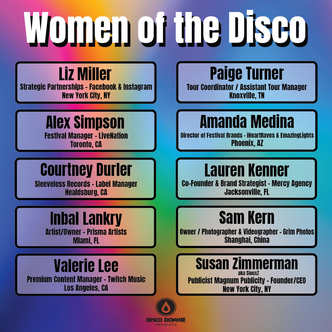 Women of The Disco: Top10