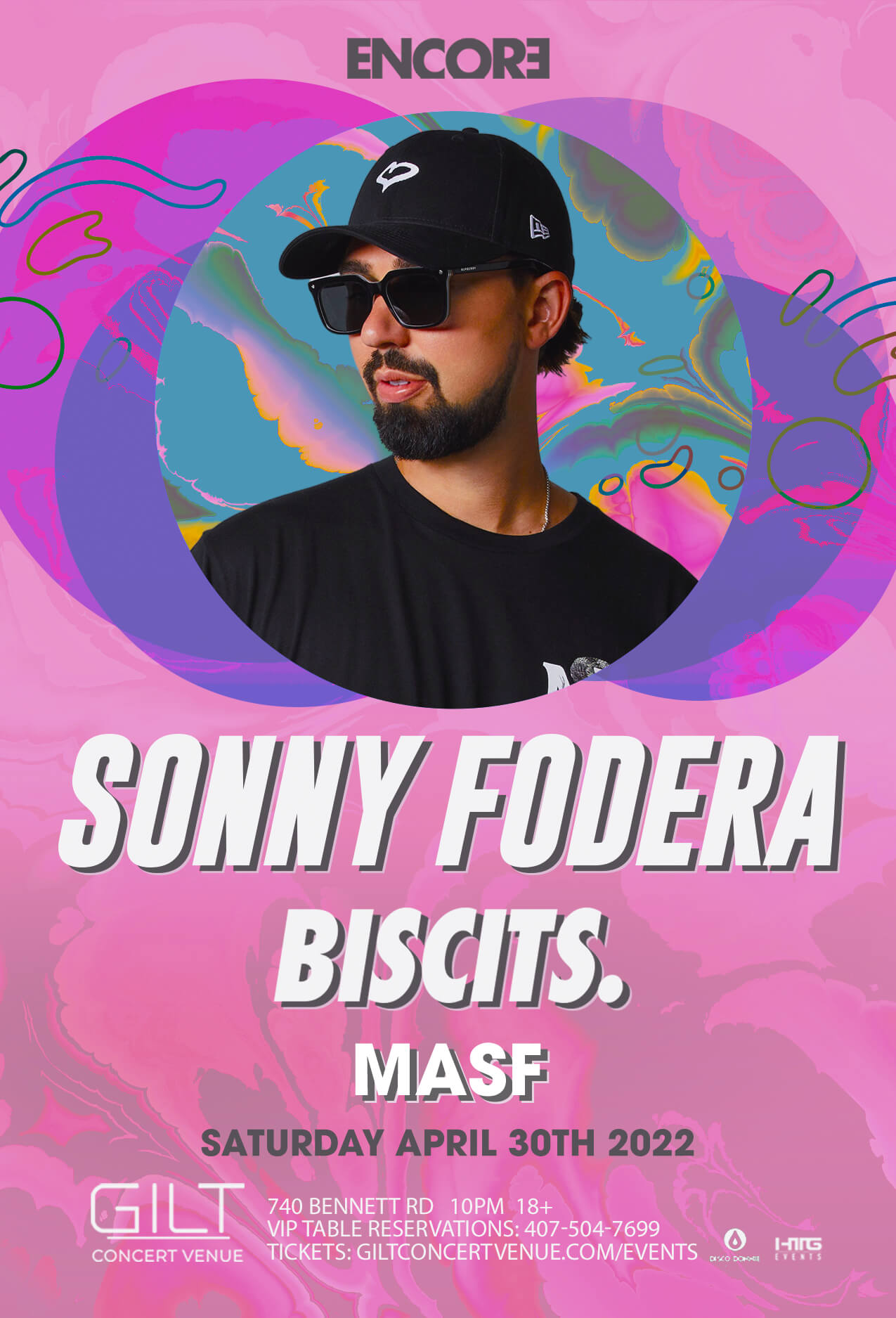 Sonny Fodera BISCITS MASF At Gilt Nightclub