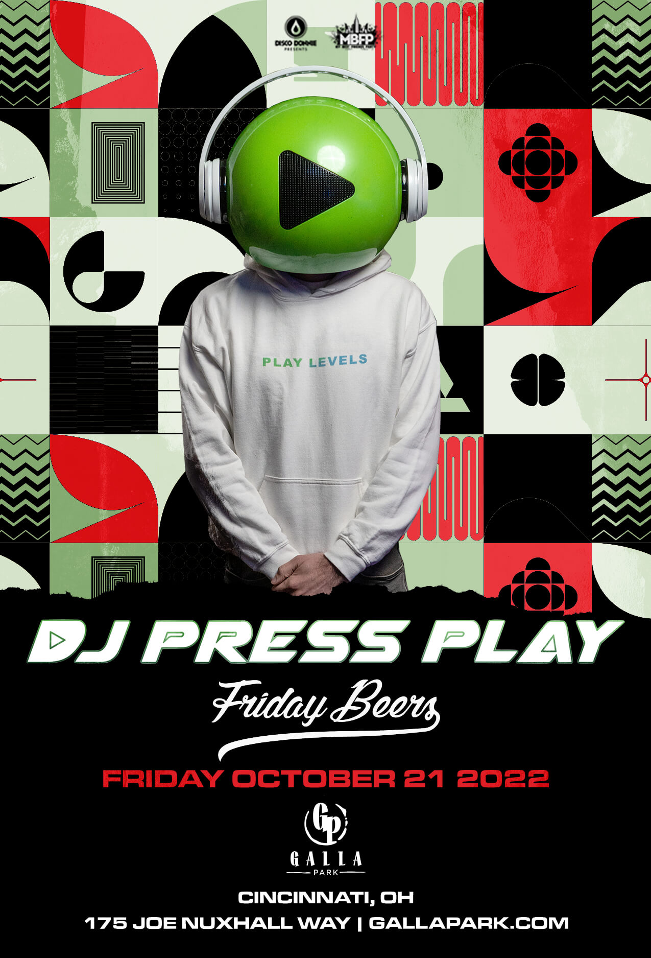 DJ Press Play at Galla Park Cincinnati