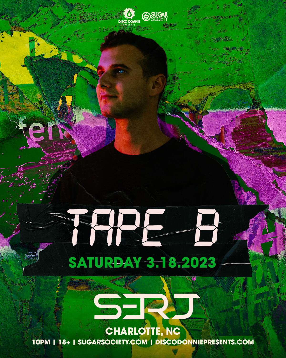 Tape B at Serj Disco Donnie Presents