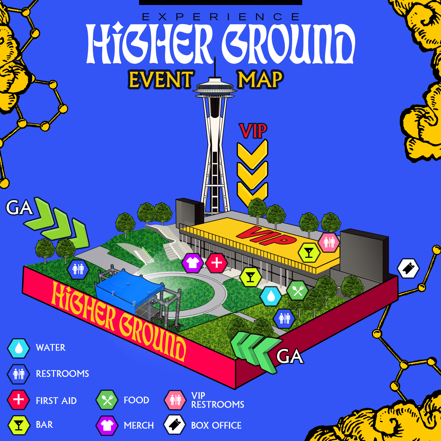 Event Map Higher Ground 2023