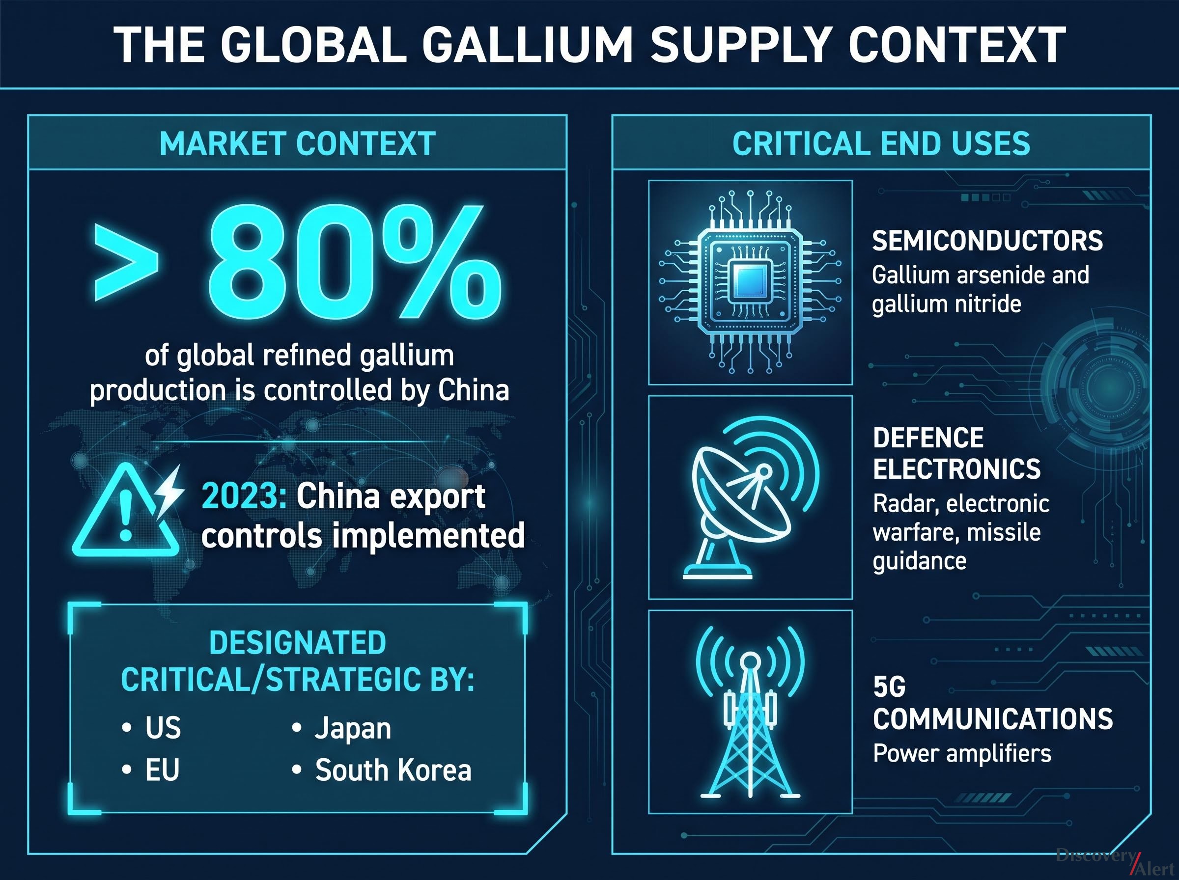 Gallium Market Context and Critical End-Uses