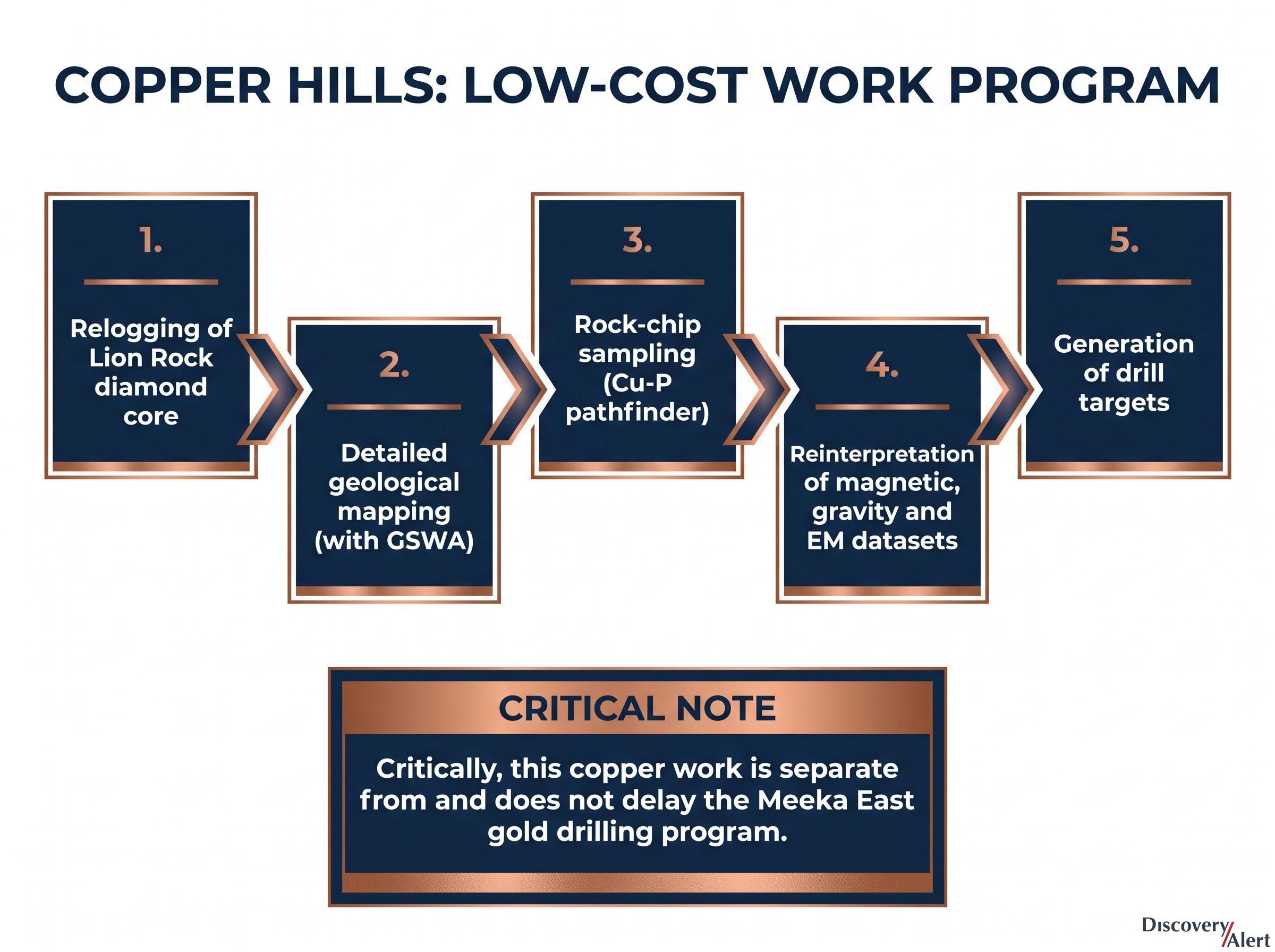 Copper Hills 5-Step Low-Cost Work Program